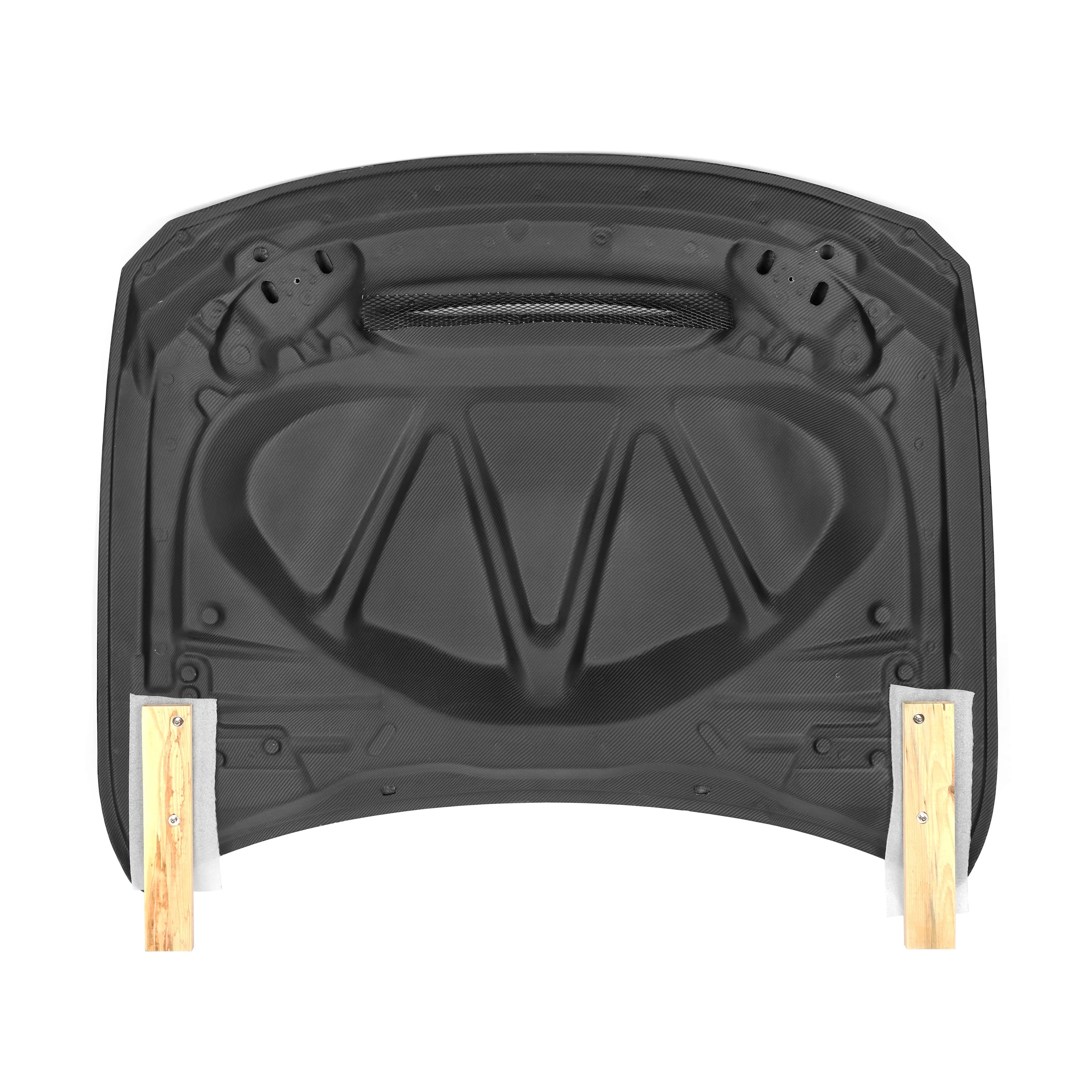 GTS Style Dual Side Carbon Fiber Front Hood Cover for  M3 F80 M4 F82 F83 2013-2019 Car Front Bonnet Hood Cover Replacement